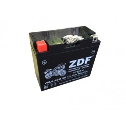 Мото АКБ ZDF Moto Battery 1212 VRLA Black (YT12B-4) прямой
